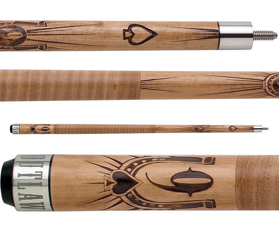 Outlaw OL07 58 in. Billiards Pool Cue Stick