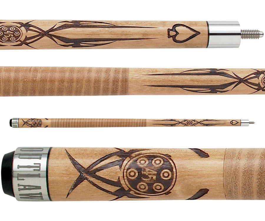 Outlaw OL09 58 in. Billiards Pool Cue Stick
