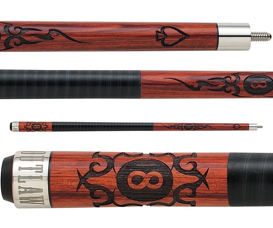 Outlaw OL20 58 in. Billiards Pool Cue Stick