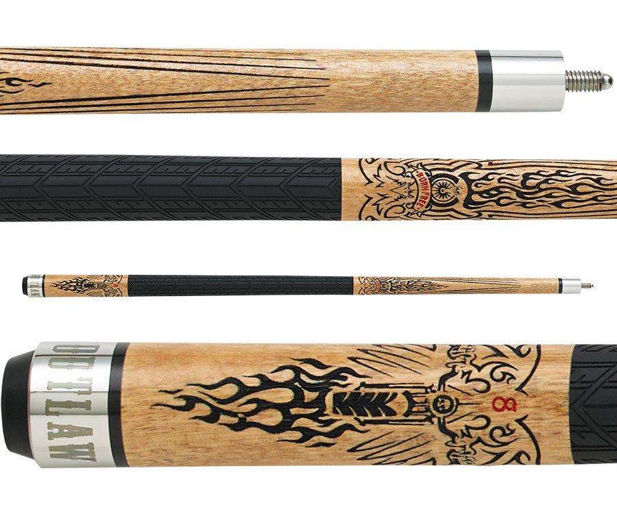 Outlaw OL40 58 in. Billiards Pool Cue Stick