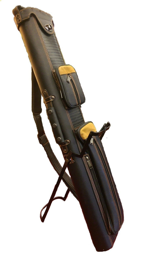 Southern Game Rooms PC24X 2Bx4S Black Billiards Pool Cue Stick Case