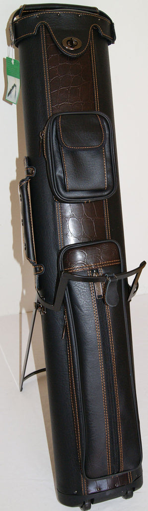 Southern Game Rooms PC35X-WL 3Bx5S Black / Brown Billiards Pool Cue Stick Case