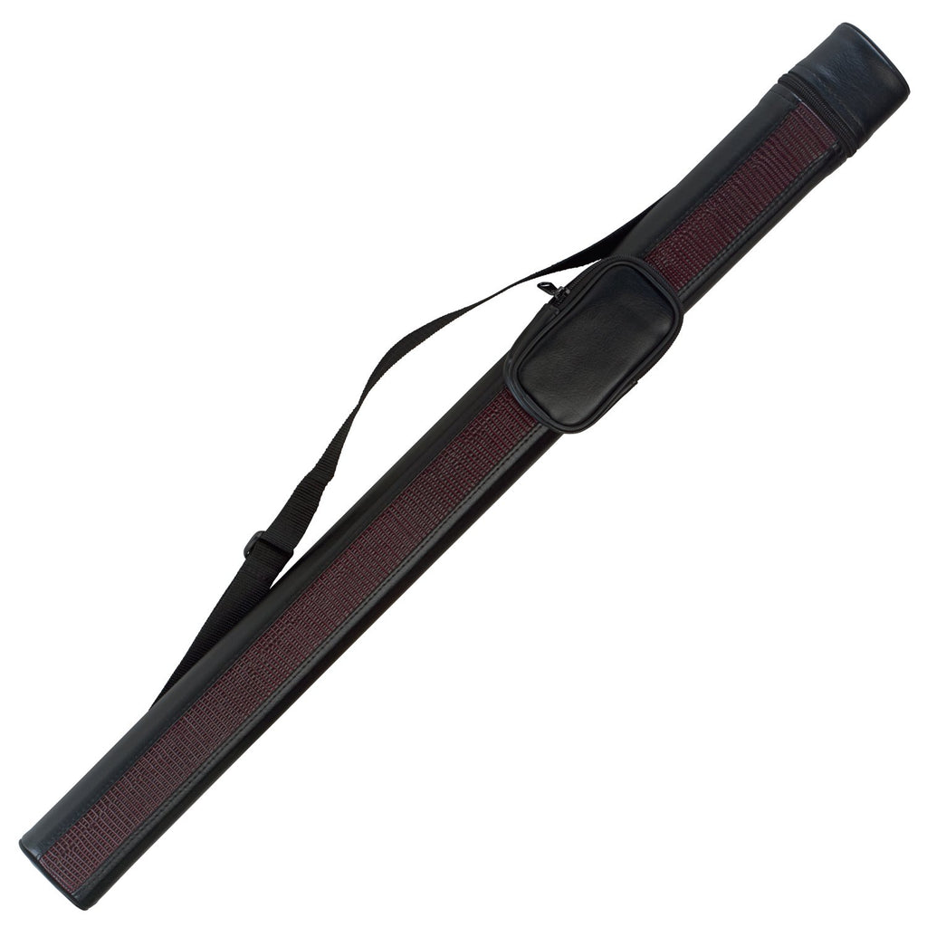 Pro Series PRSE9M-BG 1Bx1S Black/Burgundy Billiards Pool Cue Stick Case