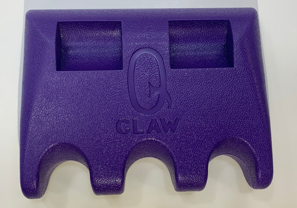 Q-claw 3 Cue Holder - Purple W/ Coin Slot