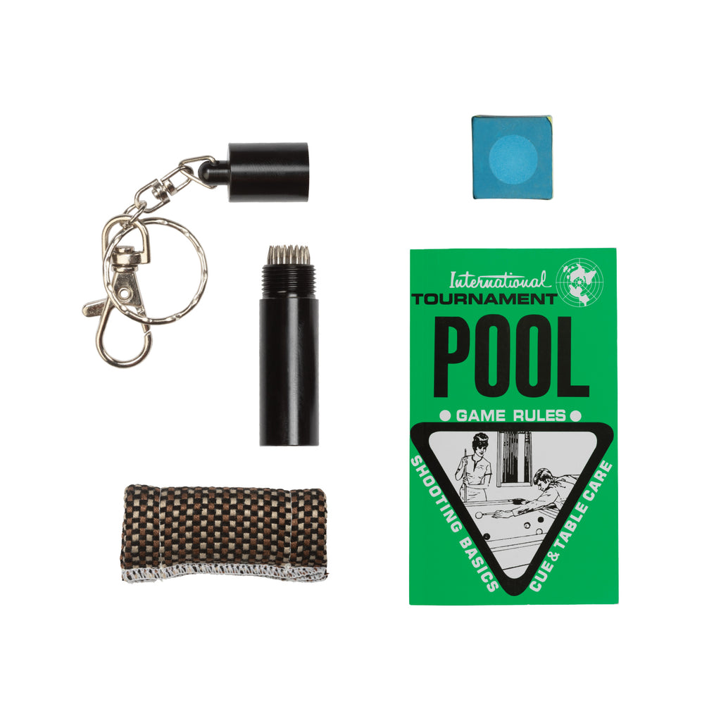 Rage Pro Series Kit RGPSBLK - Pool Cue, Case, Chalk & More!