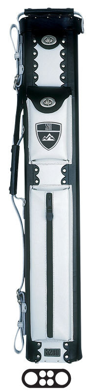 5280 RM24 WHITE Billiards Pool Cue Stick Case