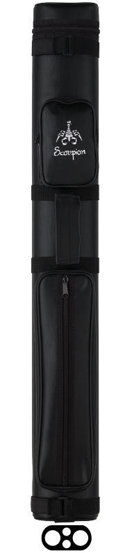 Scorpion 2x2 Black SC22 Pool Cue Case