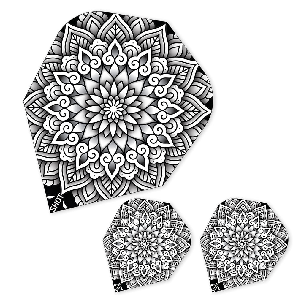 Shot! Darts SF6577 Henna Dart Flight Set - Small Standard