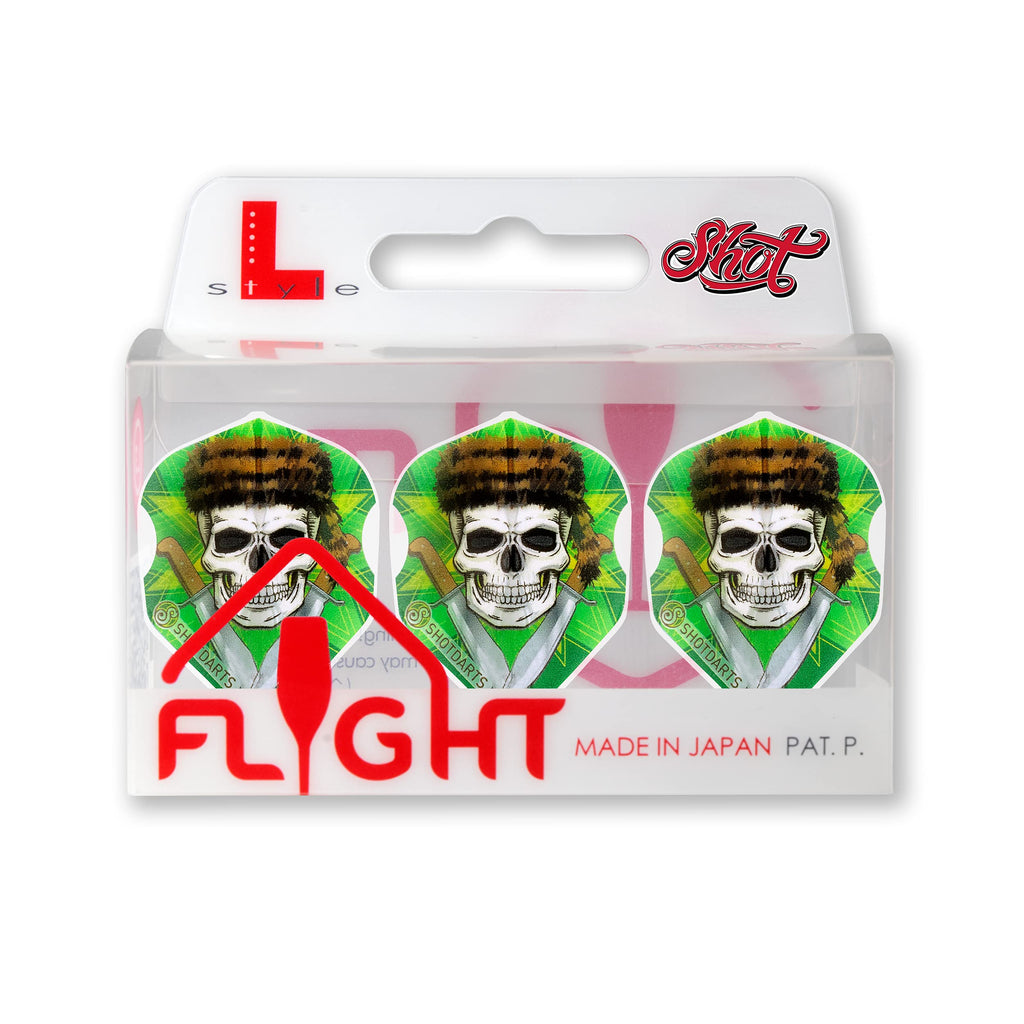 Shot! Darts SF6673 Shot L-Style L3 EZ Shape Trapper Dart Flight Set