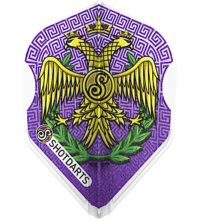 Shot L-Style L3 EZ Shape Roman Empire Caesar Dart Flight Set