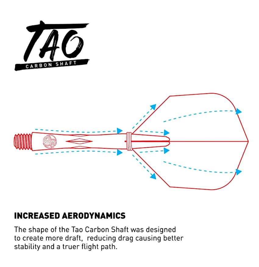 Tao Carbon Shaft with Spring Ring-Short