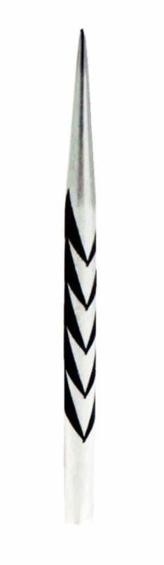 Shot! Darts SM3826 Tribal Weapon Silver Cinder Grip Steel Tip Point Std 35mm