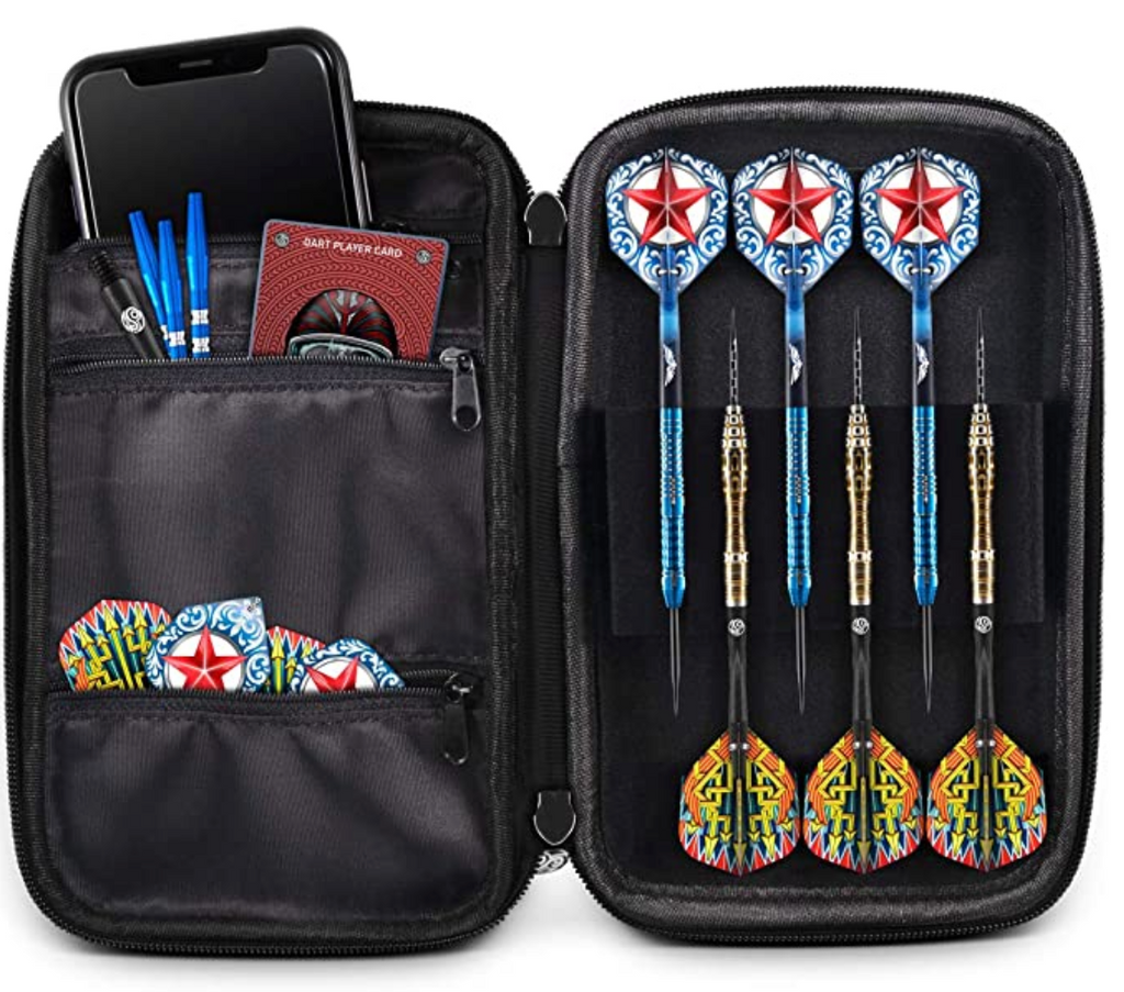 Shot SM4044 Tactical Darts Case Two Set Dart Wallet (Red)