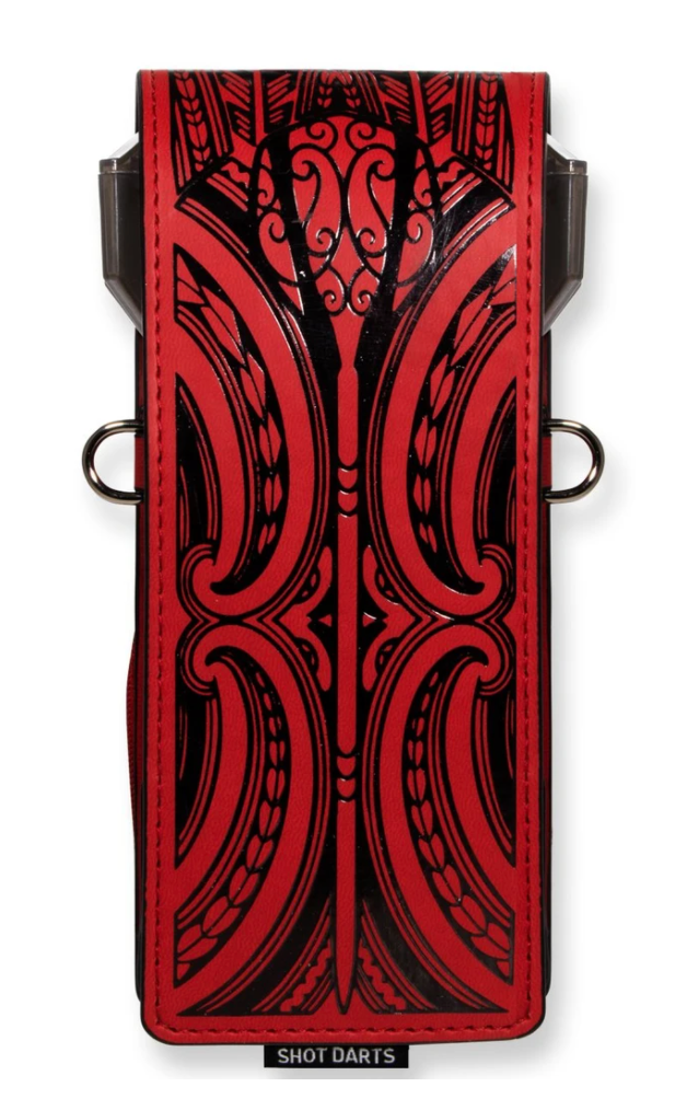 Shot SM4056 Inked Dart Wallet (Ta Moko, Red)