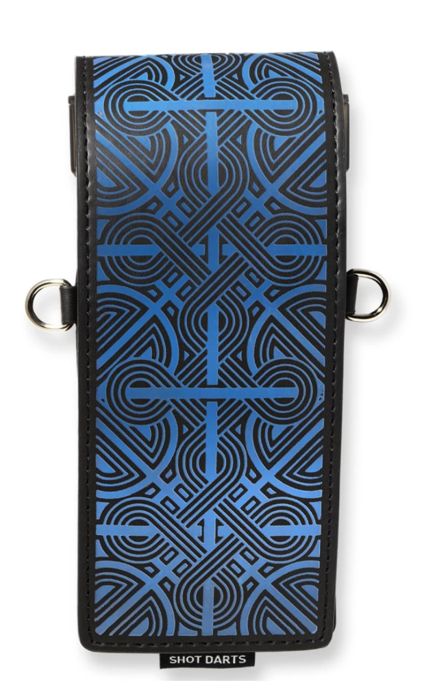 Shot SM4057 Inked Dart Wallet (Knot, Black)