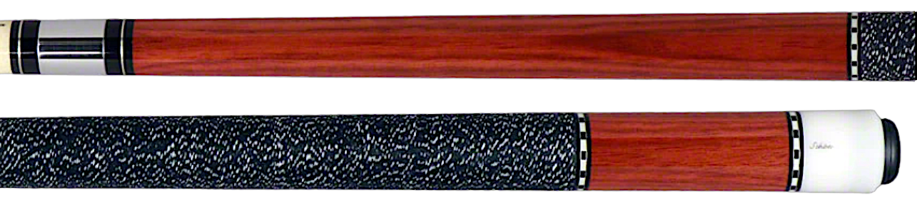 Schon STL1-E Two-Piece Exotic Rosewood Billiards Pool Cue - coolpooltables.com