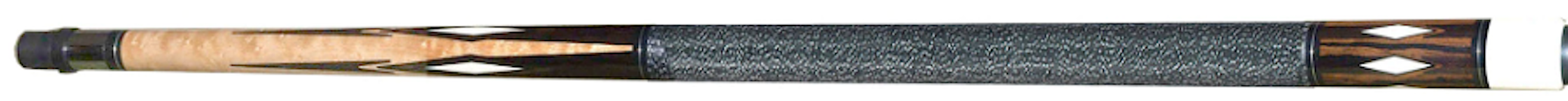 Schon STL12 Two-Piece Ebony/Chechen Wood Pool Cue - coolpooltables.com