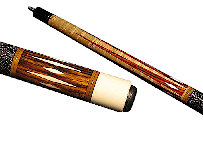Schon STL14 Two-Piece Birdseye Maple/Cocobolo Cue Stick