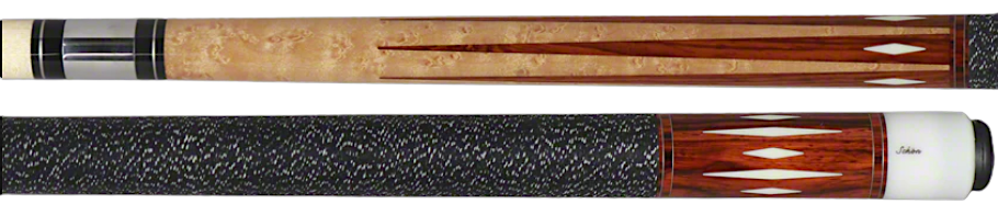 Schon STL14 Two-Piece Birdseye Maple/Cocobolo Cue Stick