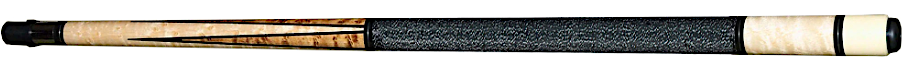 Schon STL3 Two-Piece Birdseye Maple w/Ebony Pool Cue Stick - coolpooltables.com