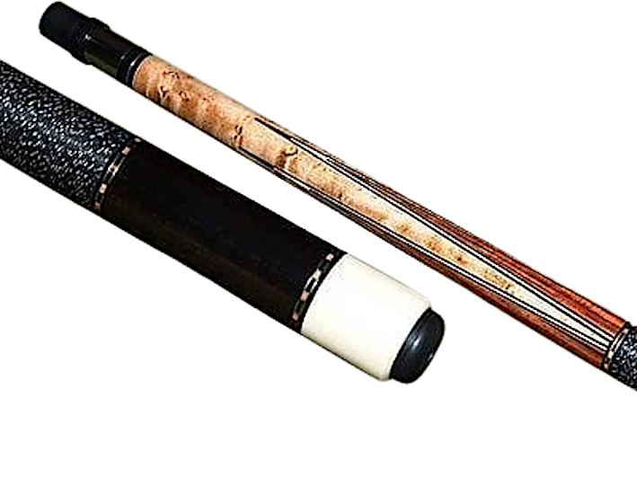 Schon STL5 Two-Piece Birdseye Maple w/Ebony Cue Stick - coolpooltables.com