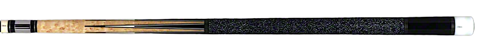 Schon STL6 Two-Piece Ebony/ Maple Billiards Pool Cue Stick - coolpooltables.com