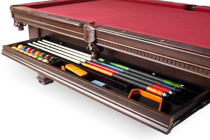 Plank & Hide Talbot Drawer Pool Table