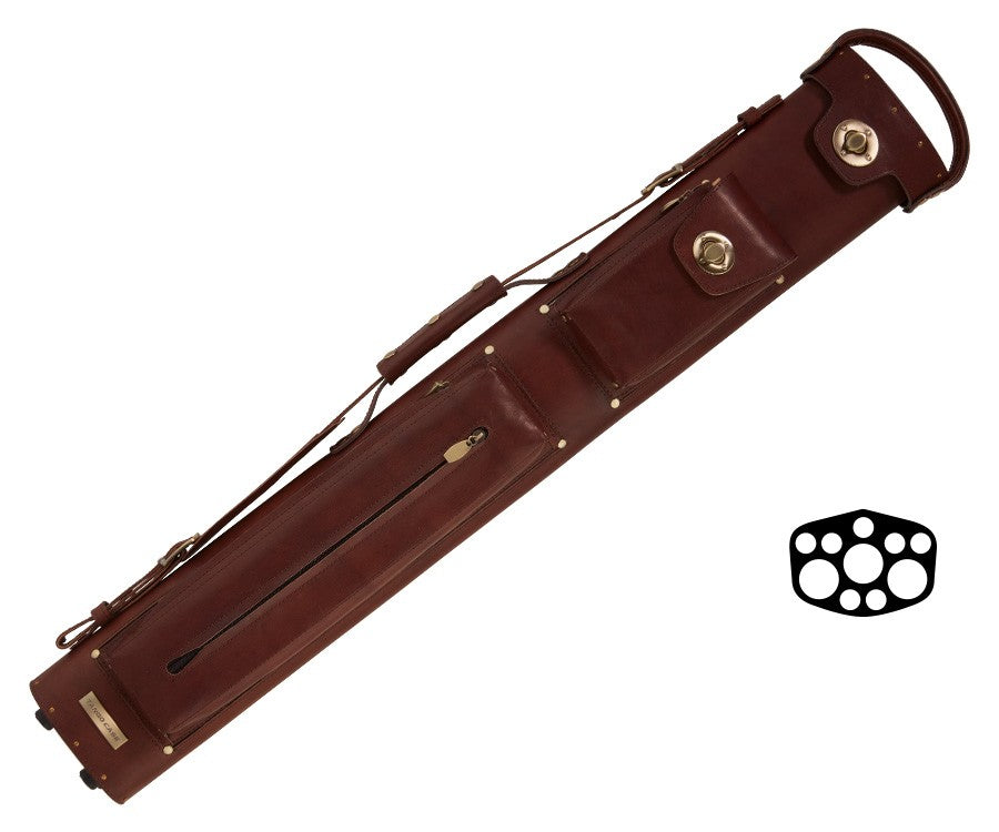 Tango TAPM37 3Bx7S Dark Burgundy Billiards Pool Cue Stick Case