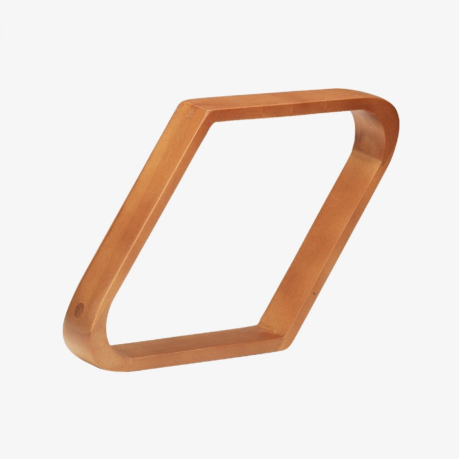 Pro Series Billiard and Pool Wooden 9-Ball Rack (Oak)