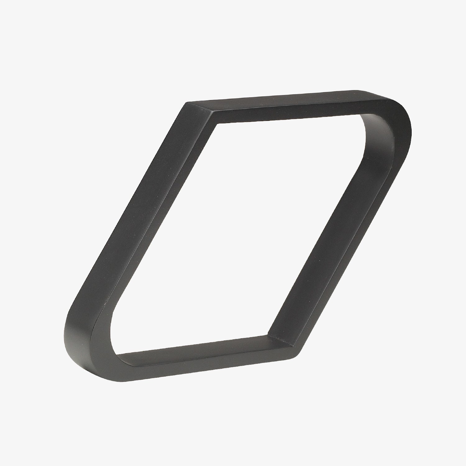 Wooden Diamond 9 Ball Rack - Black