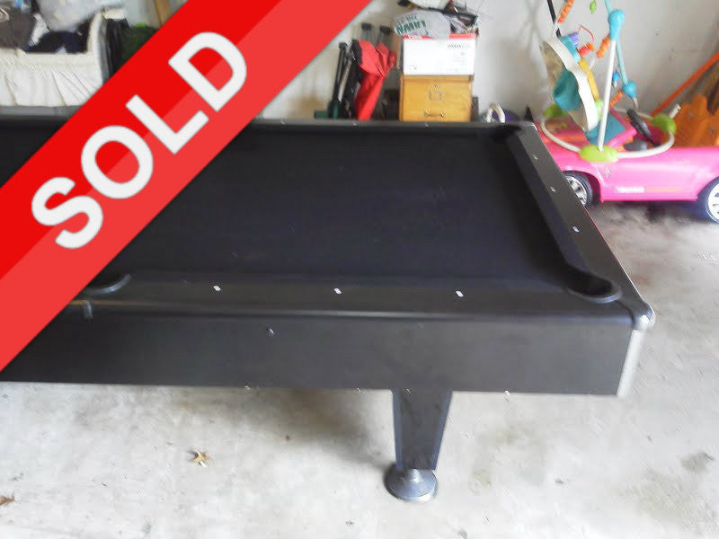 Used 8 ft. Kasson Vermillion Pool Table