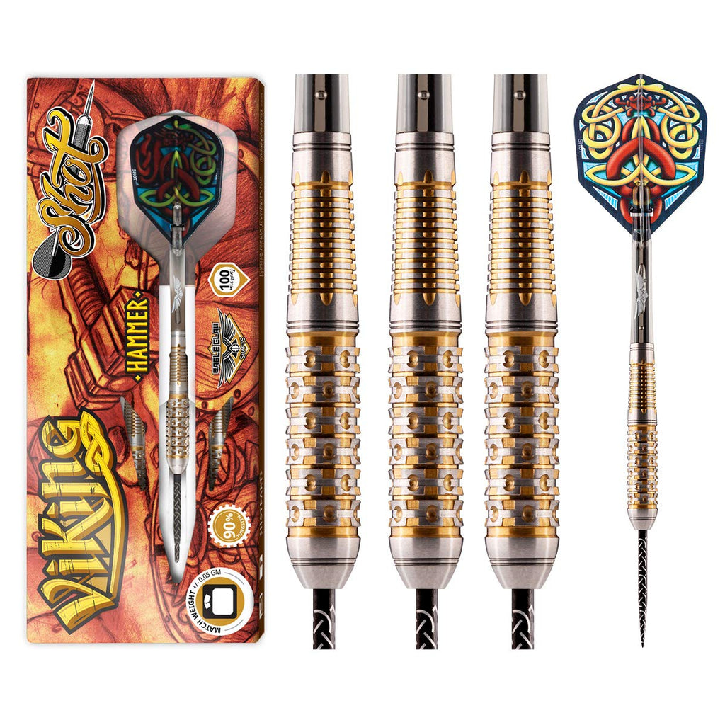 Viking Hammer Steel Tip Dart Set 23gm
