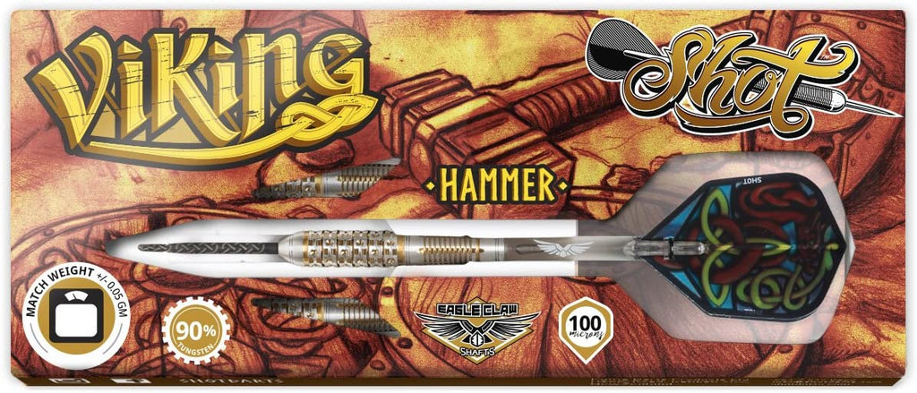 Viking Hammer Steel Tip Dart Set 23gm