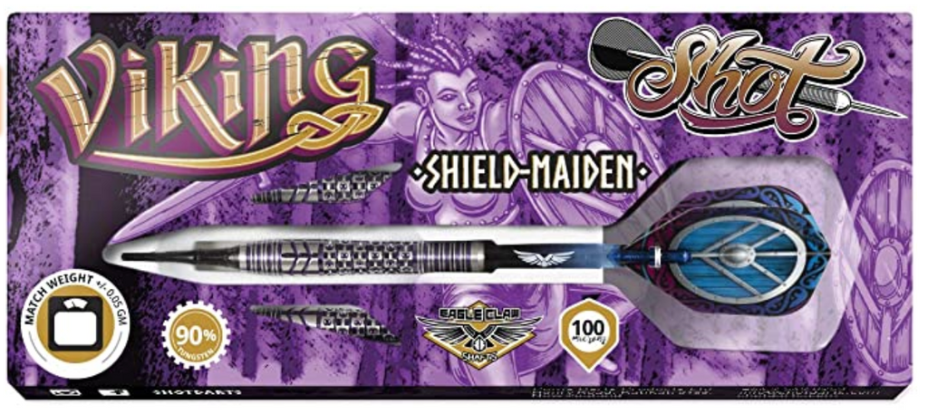 Shot Darts VMSF-418 Viking Shield-Maiden Soft Tip Set 18gm