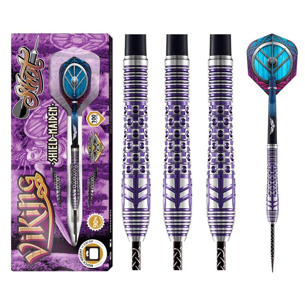 Viking Shield-Maiden Steel Tip Dart Set 23gm