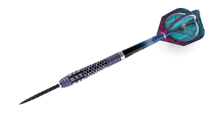 Viking Shield-Maiden Steel Tip Dart Set 27gm