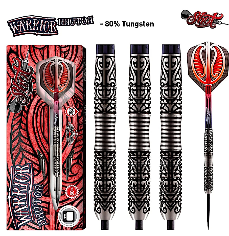 Warrior Hautoa Steel Tip Dart Set 26gm