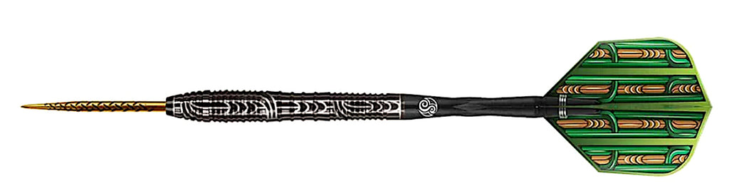 ST-123 Shot! Darts Warrior Rutene Steel Tip Dart Set 23gm