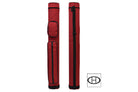 Delta Cue 033-004E-RD 2Bx2S Red Billiards Pool Cue Stick Case - coolpooltables.com