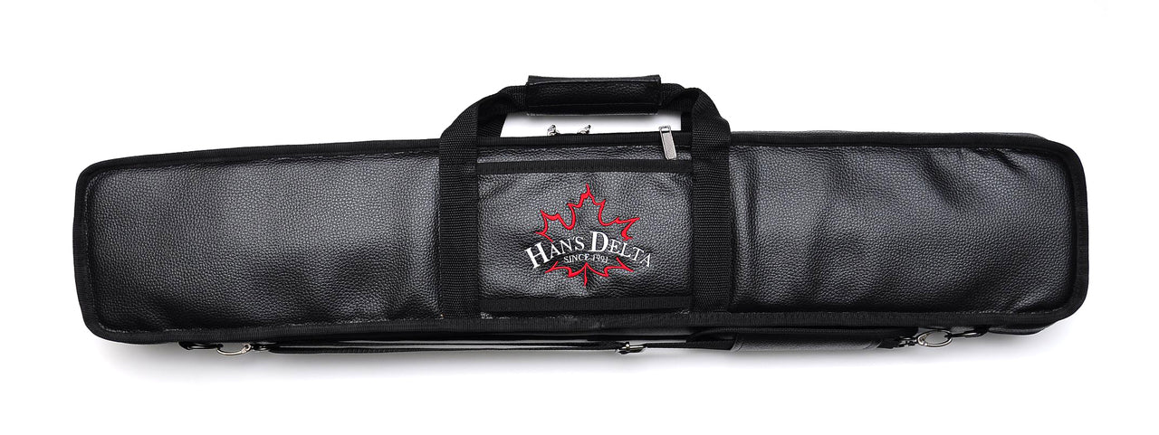 Delta Cue 035-517 4Bx8S Black Billiards Pool Cue Stick Case - coolpooltables.com