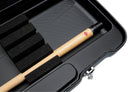 Delta Cue 036-002-SL 3Bx4S Silver Billiards Pool Cue Stick Case - coolpooltables.com