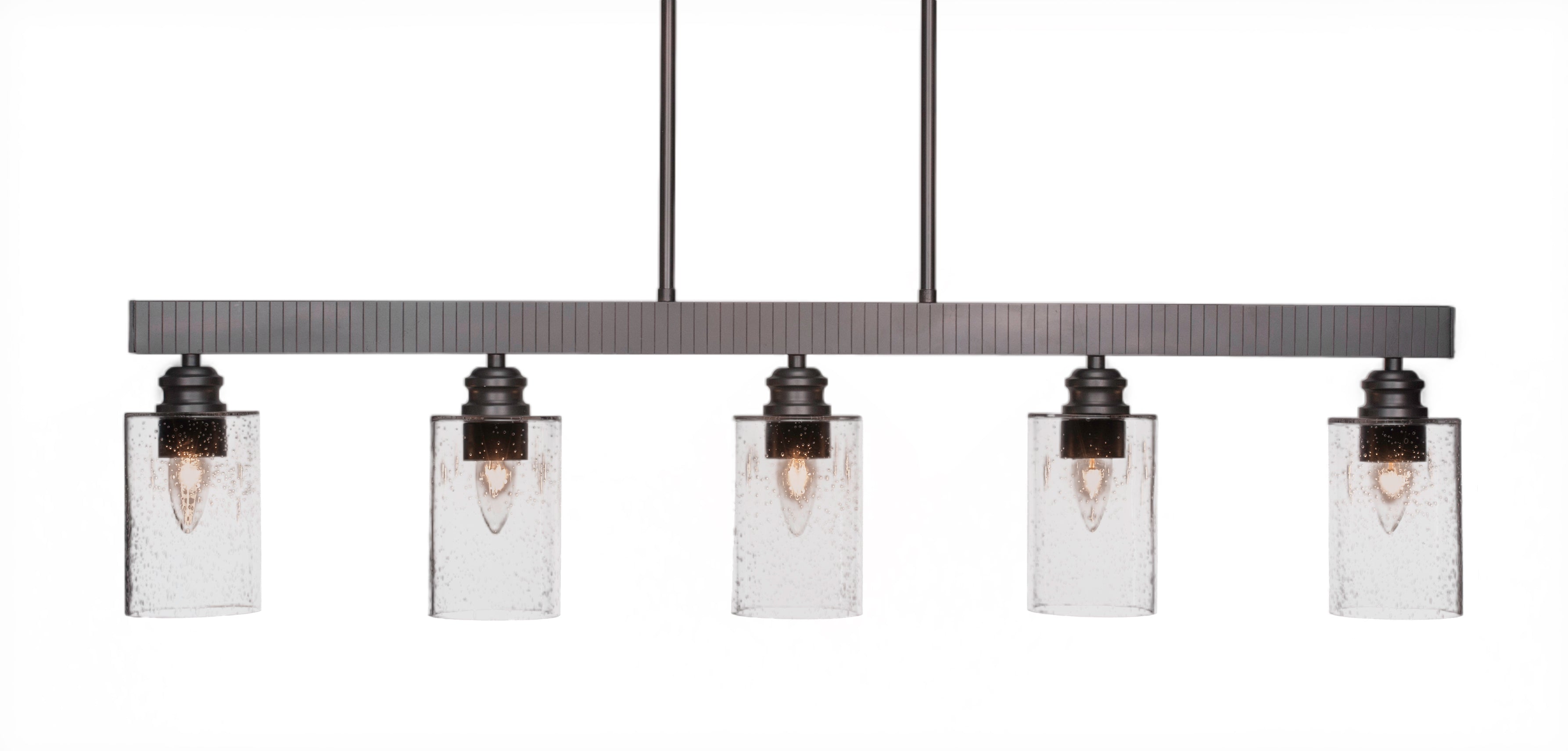 Toltec 1185-ES-300 Edge 5 Bulbs Bar Billiards Pool Table Island Light - coolpooltables.com