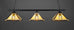 Toltec 403-MB-986 Square 3 Bulbs Bar Billiards Pool Table Island Light