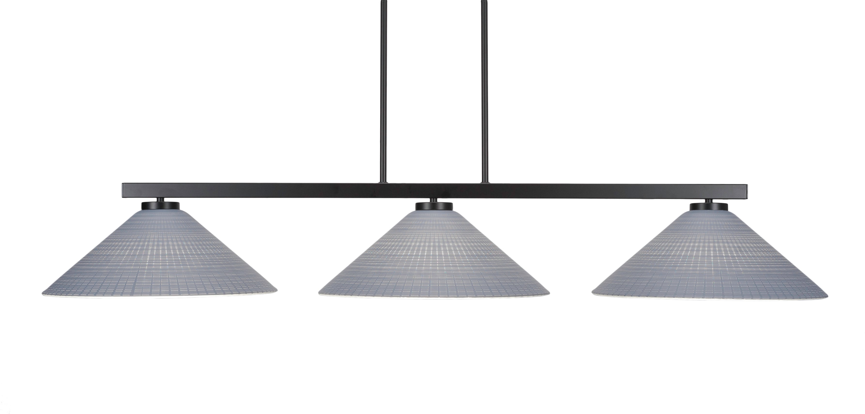 Toltec 4523-MB-4012 Atlas 3 Bulbs Bar Billiards Pool Table Island Light - coolpooltables.com