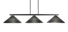 Toltec 4523-MB-4019 Atlas 3 Bulbs Bar Billiards Pool Table Island Light - coolpooltables.com