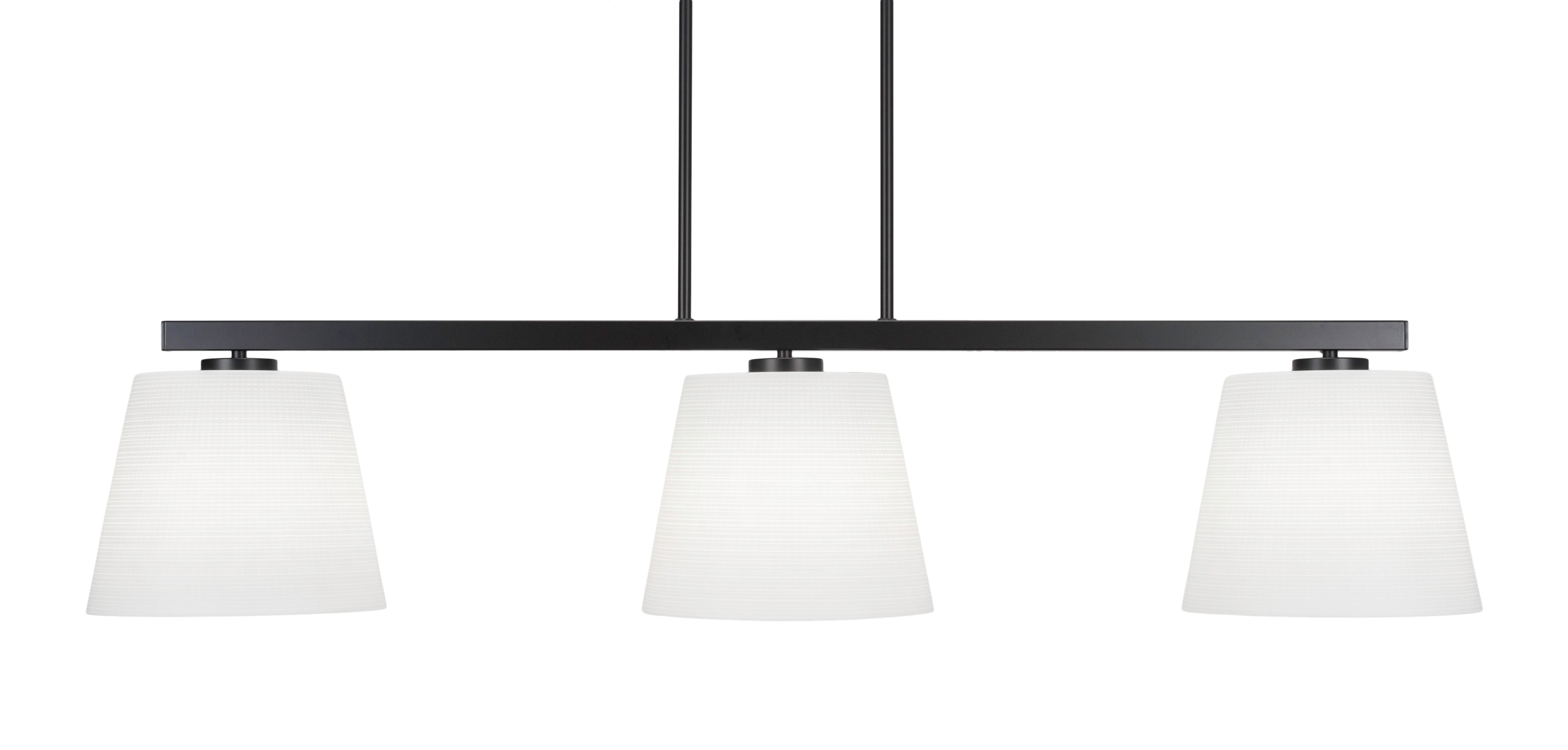 Toltec 4523-MB-4081 Atlas 3 Bulbs Bar Billiards Pool Table Island Light - coolpooltables.com