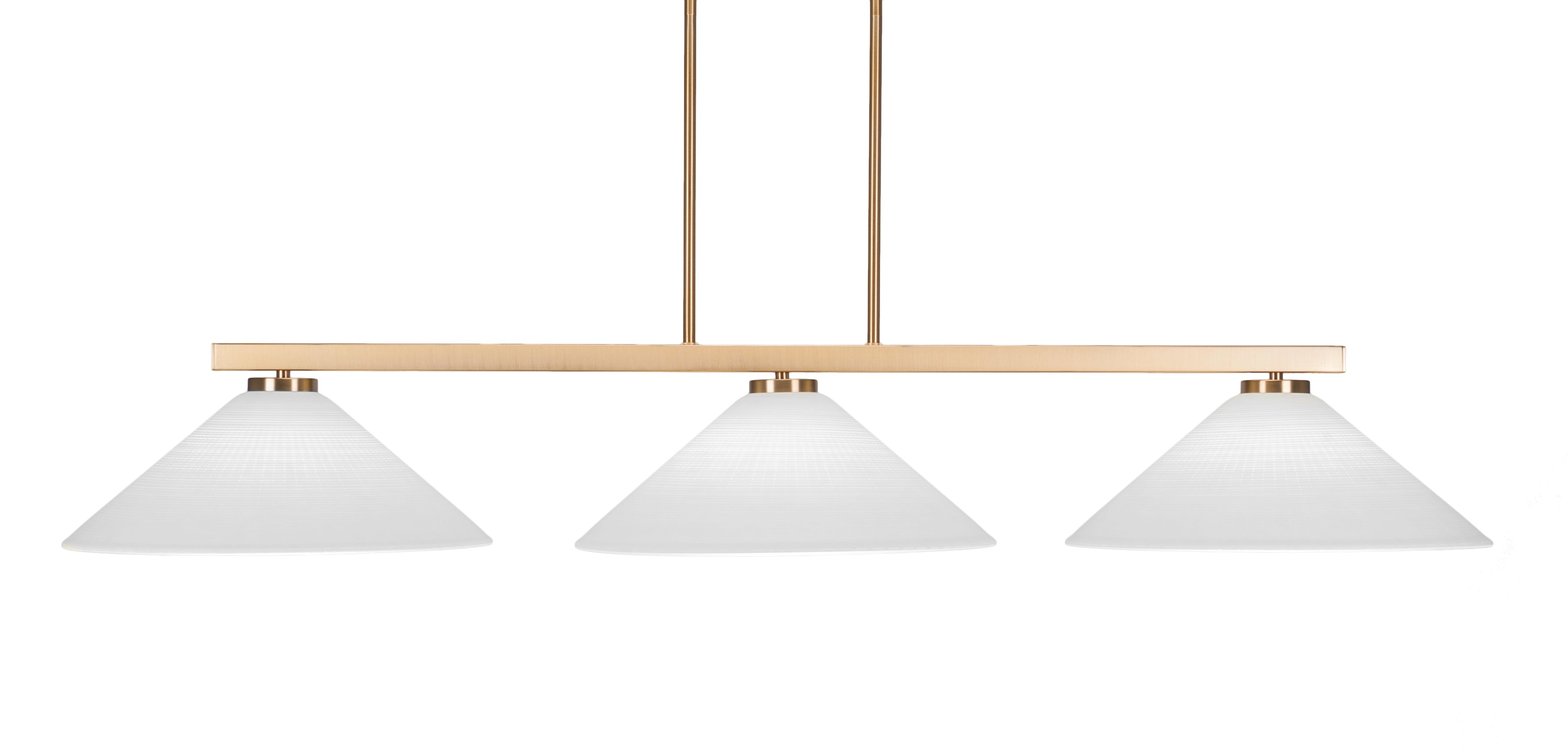 Toltec 4523-NAB-4011 Atlas 3 Bulbs Bar Billiards Pool Table Island Light - coolpooltables.com