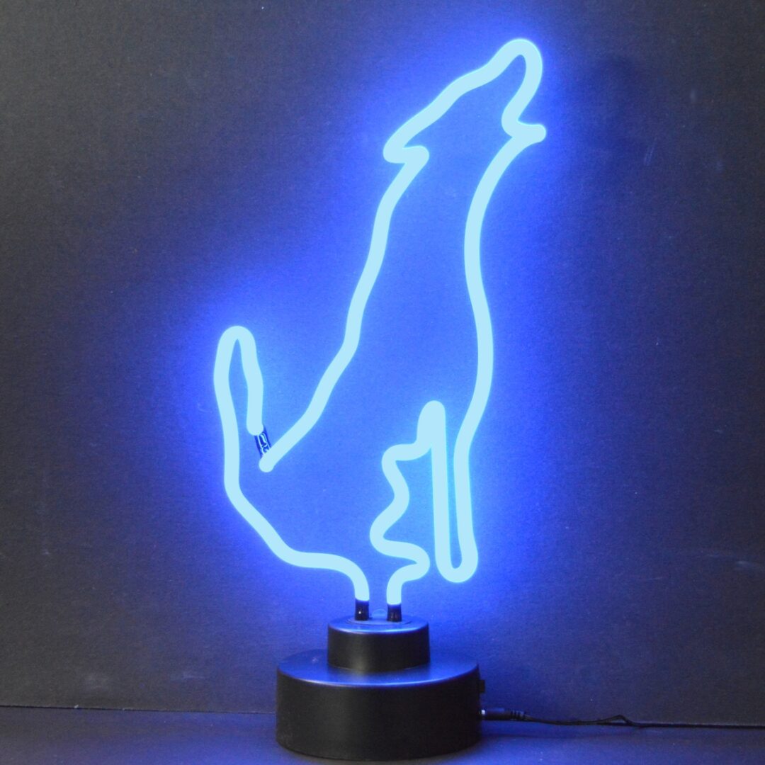 WOLF NEON SCULPTURE