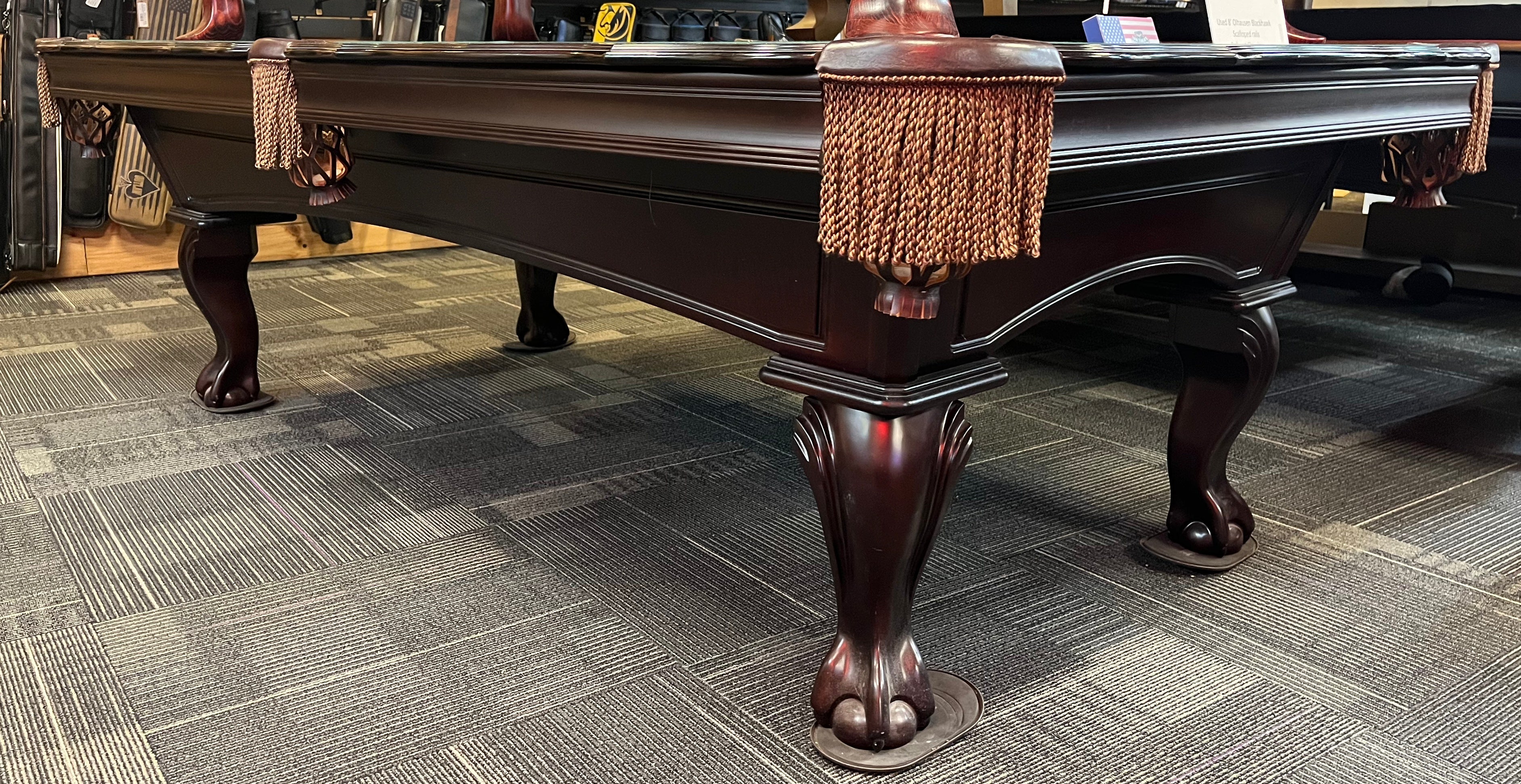 Used 8' Olhausen Blackhawk Pool Table