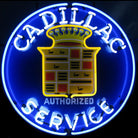 CADILLAC SERVICE NEON SIGN